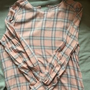 Plaid Long sleeve shirt